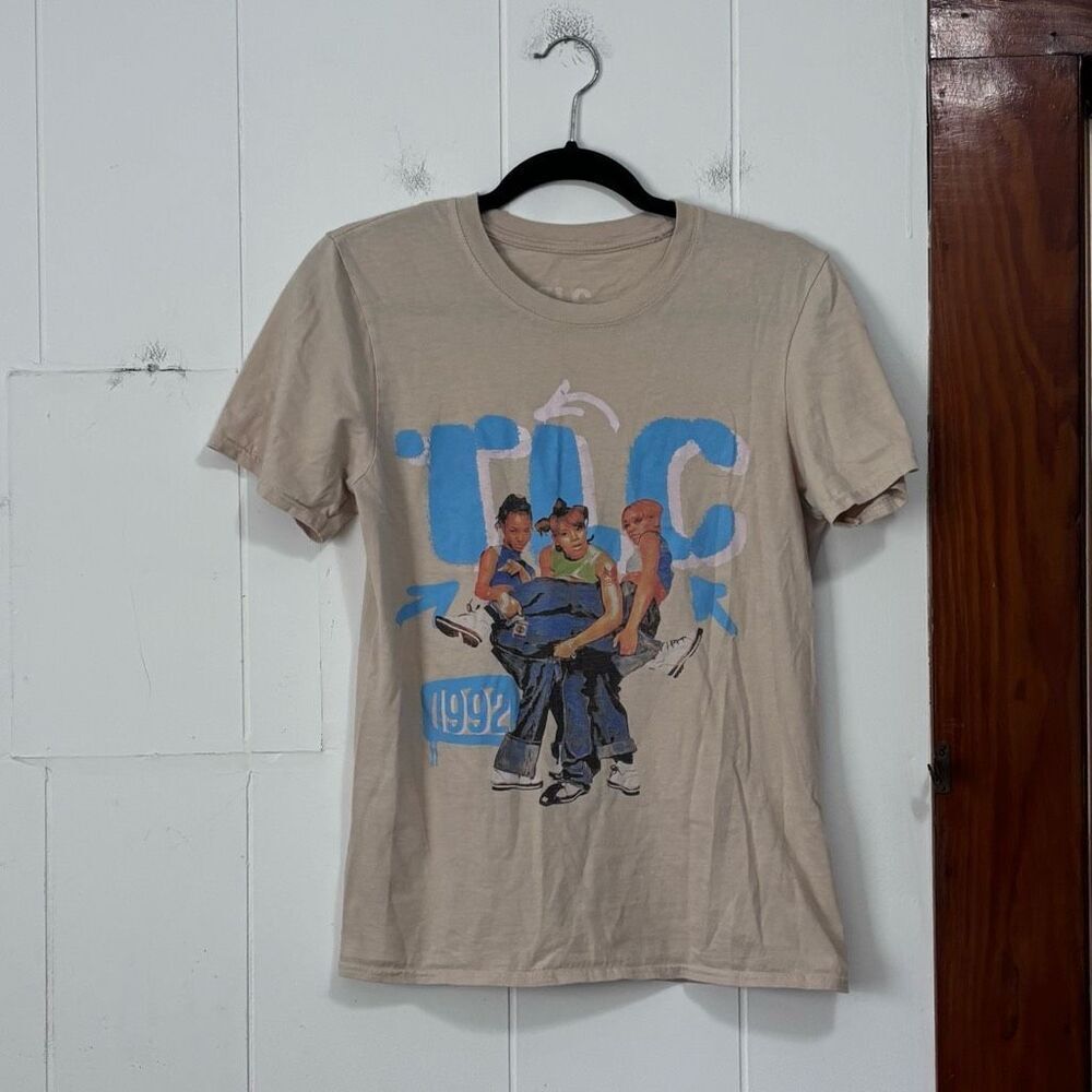 TLC Graphic Band T-Shirt Size Small
